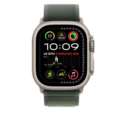 Pasek do zegarka Apple MXTN3ZM/A Band S/M Q601-0GA Zielony Nylon, Poliester, Spandex, Tytan