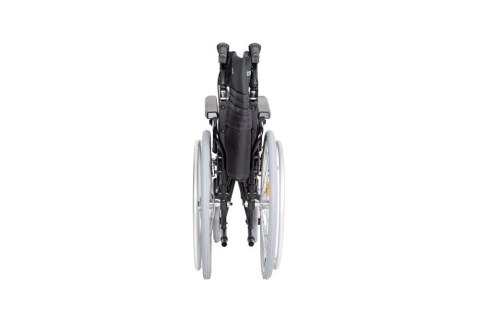 Stalowy wózek inwalidzki RF-1 Cruiser Czarny 48cm