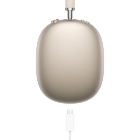 Apple AirPods Max Zestaw słuchawkowy Bezprzewodowy Opaska na głowę Połączenia/muzyka USB Type-C Bluetooth Niebieski