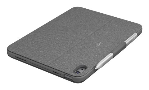 Logitech 920-011382 klawiatura do urządzeń mobilnych QWERTY Amerykański międzynarodowy Smart Connector Szary