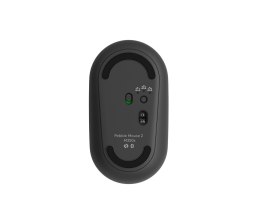 Logitech 920-012239 klawiatura Dołączona myszka Uniwersalne RF Wireless + Bluetooth QWERTY Amerykański międzynarodowy Grafitowy