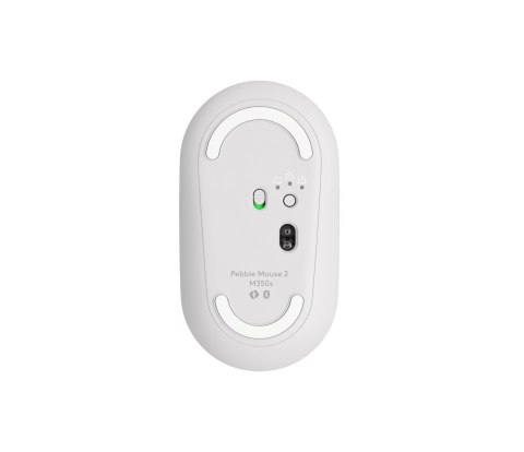 Logitech 920-012240 klawiatura Dołączona myszka Uniwersalne RF Wireless + Bluetooth QWERTY Amerykański międzynarodowy Biały