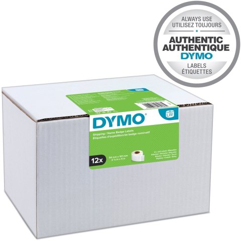 Etykiety LW-Labels 54x 101 wysyłkowe/białe 12x220 sztuk