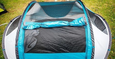 Coleman Galiano 4 FastPitch Pop Up Namiot samo rozkładający 4 os. Zielony, Szary