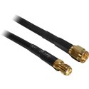DeLOCK 10m SMA m/f kabel koncentryczny CFD200 Czarny
