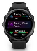 Garmin Forerunner 970 3,56 cm (1.4") AMOLED Cyfrowy 454 x 454 px Ekran dotykowy Czarny, Żółty Wi-Fi GPS