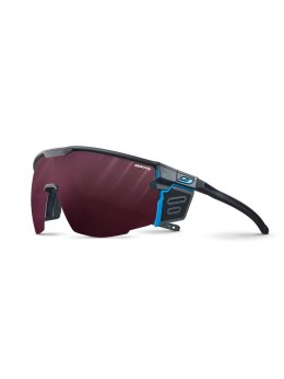 Okulary w góry przeciwsłoneczne Julbo Ultimate Cover - REACTIV 0-4 HC - black/blue/blue