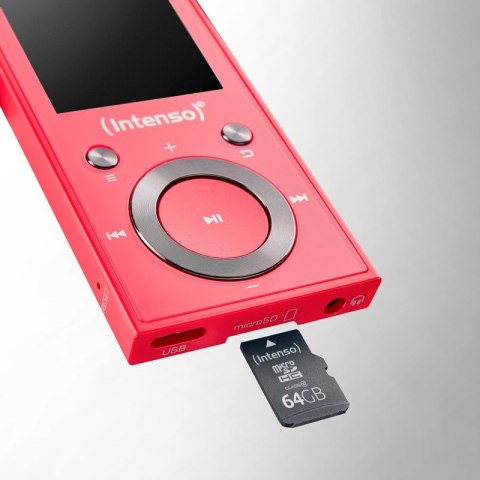 Intenso Video Scooter BT Odtwarzacz MP3 16 GB Różowy