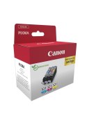 Canon 2934B015 nabój z tuszem 3 szt. Oryginalny Cyjan, Purpurowy, Żółty