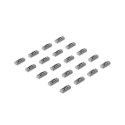 Zestaw montażowy Ubiquiti UACC-Rack-PM-Kit 20szt. Wkładki zatrzaskowe 1U