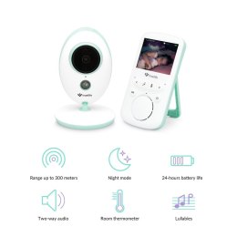 Niania elektroniczna TrueLife NannyCam V24 Pro LCD 2,4