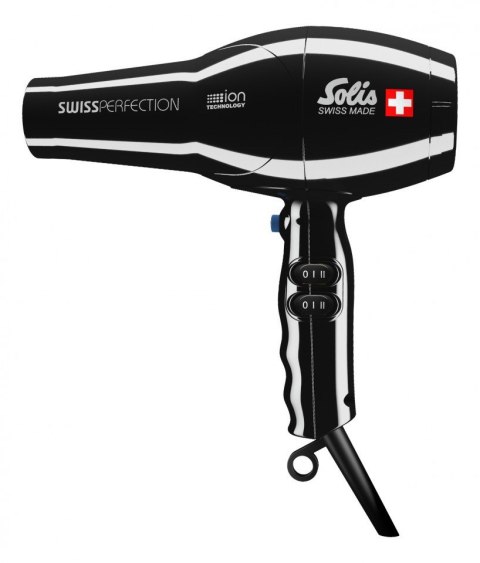 Solis Swiss Perfection suszarka do włosów 2300 W Czarny