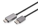 Digitus Adapter kablowy DisplayPort 8K, DP na HDMI typu A