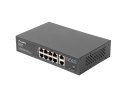 Lanberg Switch PoE+ Rack 10"/19" RSFE-8P-2GE-120