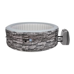 AVENLI NICE SPA OGRODOWE, BASEN POMPOWANY, HYDROMASAŻ 204X70 SILVER 6 OSOBOWE CEGŁA