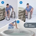 AVENLI NICE SPA OGRODOWE, BASEN POMPOWANY, HYDROMASAŻ 204X70 SILVER 6 OSOBOWE CEGŁA