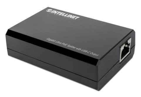 INTELLINET Gigabit Ultra PoE-Splitter mit USB-C-Ausgang 45W