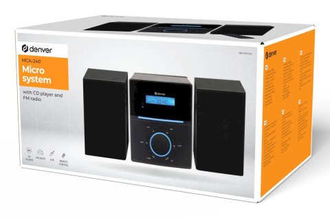 Denver MCA-240 System micro domowego audio 40 W Czarny