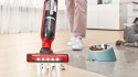 Bosch Serie 4 BBH3ZOO28 okurzacz na kiju/szczotka elektryczna Pionowy odkurzacz Bateria Suchy Bez worka 0,4 l Czerwony 2,15 Ah