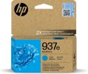 HP 937E EVOMORE CYAN/EN/DE/PL/CZ INK CARTRIDGE