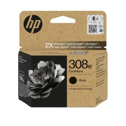 HP Oryginalny czarny tusz 308e EvoMore