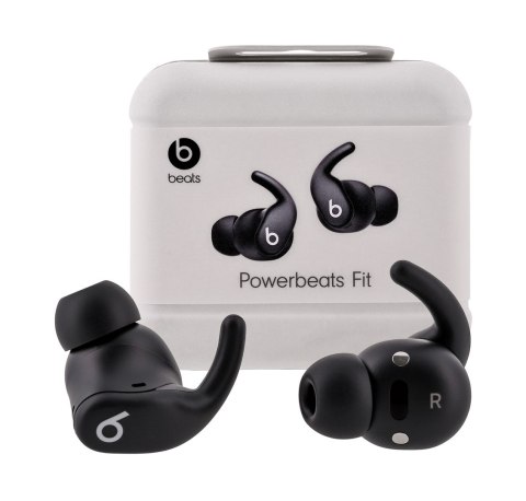 Apple Powerbeats Fit Jet Black - słuchawki dokanałowe, czarne