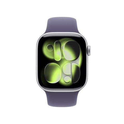 Apple Watch Series 11 OLED 42 mm Cyfrowy 374 x 446 px Ekran dotykowy 5G Srebrny Wi-Fi GPS