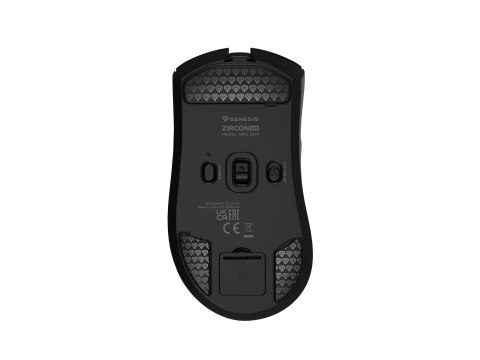 Genesis Zircon 880 | Wireless | Gaming Mouse | Black | 2.4 GHz, Bluetooth, USB