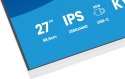 Iiyama ProLite XB2797QSNP-W1 monitor komputerowy 68,6 cm (27") 2560 x 1440 px Quad HD LCD Biały