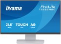 Iiyama ProLite T2252MSC-W2AG monitor komputerowy 54,5 cm (21.4") 1920 x 1080 px Full HD LCD Ekran dotykowy Biały