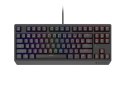 GENESIS Thor 230 TKL klawiatura Gaming USB QWERTY Czeski, Słowacki Czarny