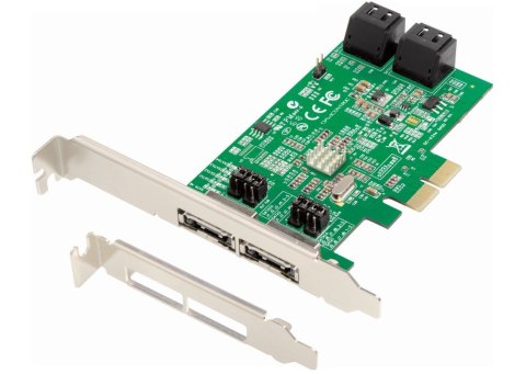 Karta sieciowa Dawicontrol PCI-e DC-624e RAID R2 4-kanałowy blister SATA 6G