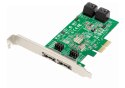 Karta sieciowa Dawicontrol PCI-e DC-624e RAID R2 4-kanałowy blister SATA 6G