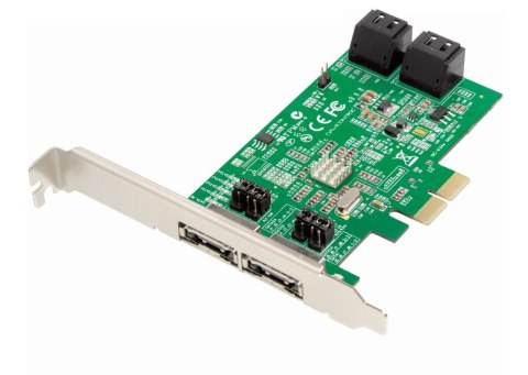 Karta sieciowa Dawicontrol PCI-e DC-624e RAID R2 4-kanałowy blister SATA 6G
