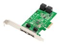 Karta sieciowa Dawicontrol PCI-e DC-624e RAID R2 4-kanałowy blister SATA 6G