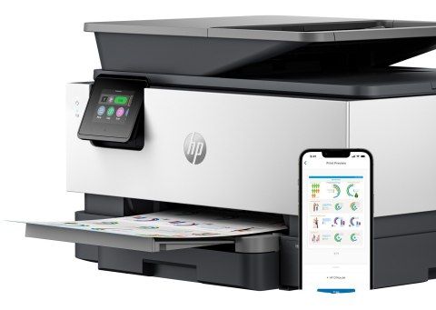 HP OfficeJet Pro 9120e Bezprzewodowe All-in-One W kolorze Drukarka, Instant Ink; Drukowanie dwustronne