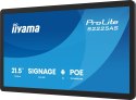 Iiyama ProLite S2225AS-B1P Płaski panel Digital Signage 54,6 cm (21.5") LCD Wi-Fi 500 cd/m2 Full HD Czarny Procesor wbudowany An