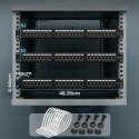 Extralink CAT6A STP | Patchpanel | 24 porty
