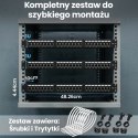 Extralink CAT6A STP | Patchpanel | 24 porty