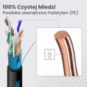 Extralink Kabel sieciowy skrętka CAT6 FTP (F/UTP) V2 Zewnętrzny 305M