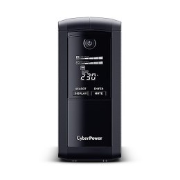 CyberPower | Backup UPS Systems | VP1000ELCD | 1000 VA | 550 W