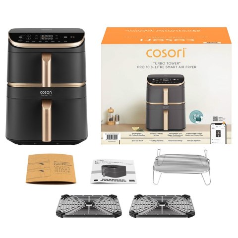 Frytownica 10,8L Cosori Airfryer Turbo Tower Pro Smart CAF-DC123S-DEUR