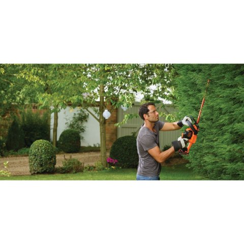 Akumulatorowe nożyce do żywopłotu BLACK+DECKER GTC18502PC-QW 18V, 2.0Ah, Powercom., 50cm