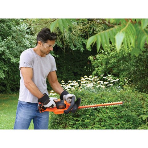Akumulatorowe nożyce do żywopłotu BLACK+DECKER GTC18502PC-QW 18V, 2.0Ah, Powercom., 50cm