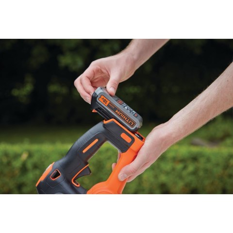 Akumulatorowe nożyce do żywopłotu BLACK+DECKER GTC18502PC-QW 18V, 2.0Ah, Powercom., 50cm