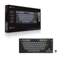 Corsair K65 PLUS WIRELESS 75 % RGB klawiatura Gaming RF Bezprzewodowy + USB QWERTY Angielski Czarny