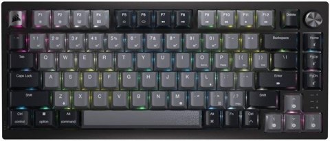Corsair K65 PLUS WIRELESS 75 % RGB klawiatura Gaming RF Bezprzewodowy + USB QWERTY Angielski Czarny