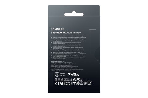 Dysk SSD Samsung 9100 Pro 1TB M.2 2280 PCI-E x4 Gen5 NVMe