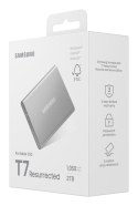 Dysk zewnętrzny SSD Samsung T7 Resurrected 2TB Srebrny