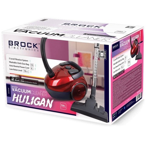 Odkurzacz workowy BROCK BVC 5002 RD